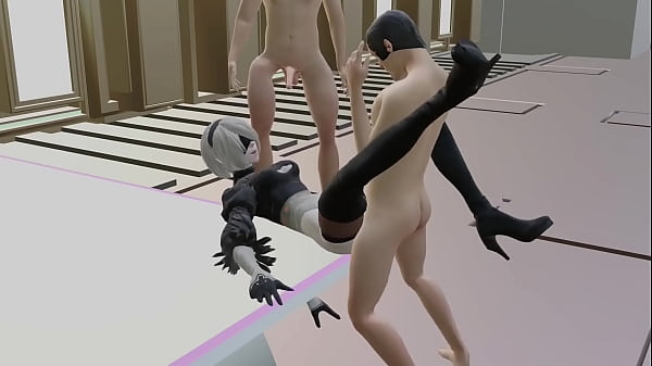 2B from Nier replicant will have her first military exam in a laboratory