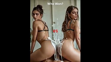 Mila vs Valentina (Big Booty Battle) AI