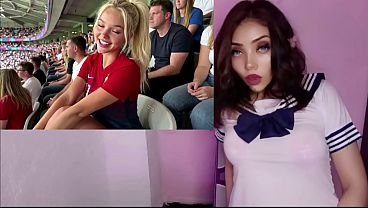 Rubia caliente se la follan en el estadio – Ai generated by “AnitarRoxe” Channel