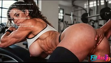 This fit girl was very impressed with the amount of testosterone in me, which I showed her by ejaculating on her beautiful face. [AI]