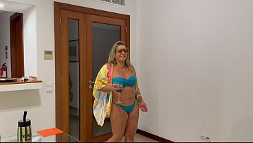 After a party, we went to the after party at home and my stepmother was very excited. I took the opportunity and we had wonderful sex