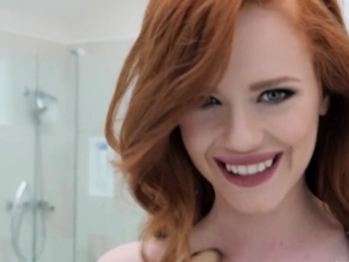 British Babe Ella Hughes Proves the Carpet Matches the as