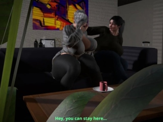 Chubby BBW StepMom Teaches Stepson How to Eat Pussy 3D Anime