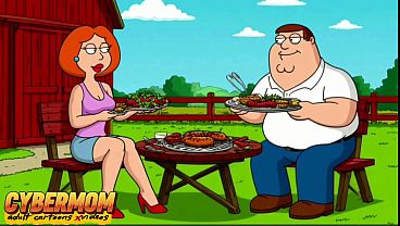 Married slut secretly cheats on her husband with a gardener. cartoon parody