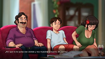 Mi madrastra me mete dentras de la cocina para hacerme que la folle cada rato – summertime saga