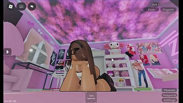random girl decides to cheat on bf with stranger (Roblox)