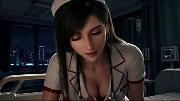 Tifa Nurse like Sucking