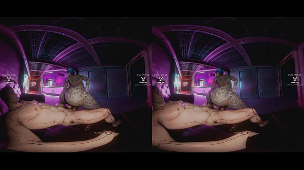 Cheri Nowlin giving you a proper Reception at Clouds nightclub, Cyberpunk 2077 parody