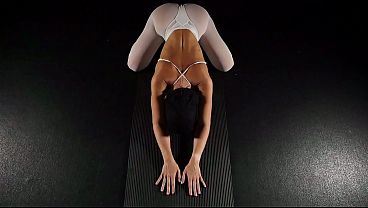 Is my sensual yoga giving you ideas?