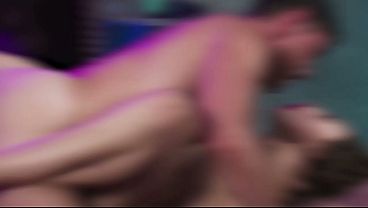ADULTMOBILE – Skinny Brunette Rides Cock With Intense Pleasure Before Receiving A Messy Facial