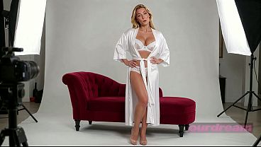 Blonde Model Fucked On The Casting Couch At Her Lingerie Photo Shoot (ai-generated)