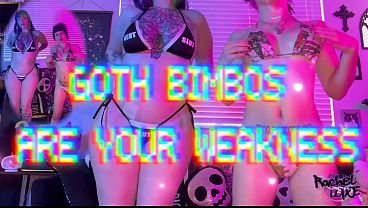 Gooner Edging Challenge: Tattooed Goth Bimbo JOI Edge Forever