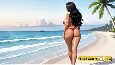 Hot Puerto Rican MILF in a Hot Orgy – AI ANIMATION