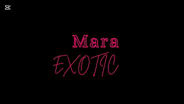 Mara Exotic Hairy Pussy Solo Orgasm Masturbation with Hitachi Wand