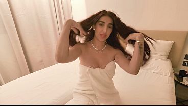 Mexicana Jessica Sodi de visita a Barcelona y le doy una calida bienvenida