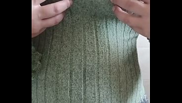 Purple tits cable ties punished tits