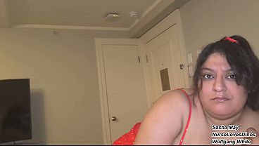 Stepdaughters Fight For Stepdaddy’s Cum with Sasha May and NurseLovesDinos – Wolfgang White POV Taboo Roleplay