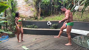 Threesome With Luiza Marcato And Brasiloirinha. Hard Anal By A Big Dick For The Hot Brazilians!!!!!